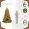 7.5ft. Pre-Lit Fraser Fir Artificial Christmas Tree, Clear Lights